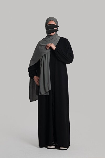 Emare Ecmel Ferace cu fermoar de lungime întreagă - Negru