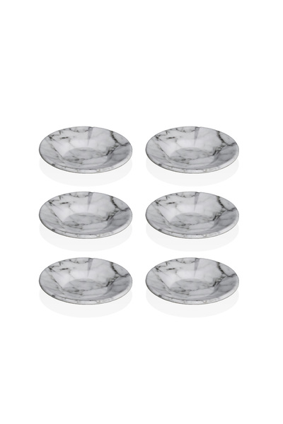 Lala Mutfak Tea Plate (6 Pieces) - 11 cm Stylish and Convenient