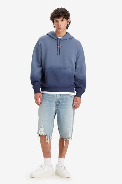Levi's Ανδρικό φούτερ Levis - Βαμβακερό, με κουκούλα, κανονική εφαρμογή A4233-0025