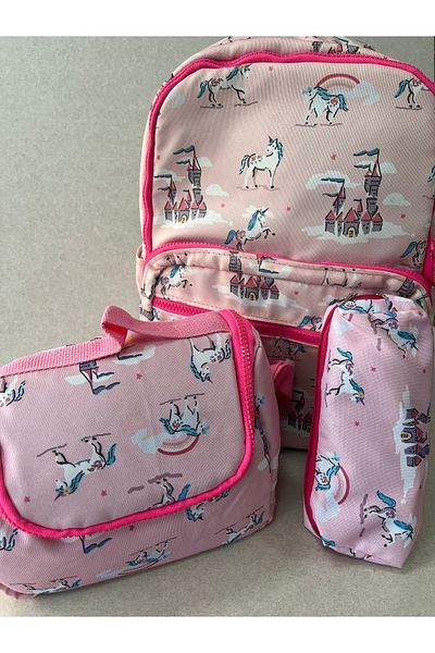 TUZY KIRTASİYE OYUNCAK Waterproof School Bag Set