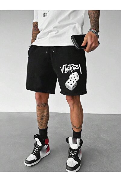 MODAVİBE Ανδρικό σορτς Modavibe - με στάμπα με ζάρια