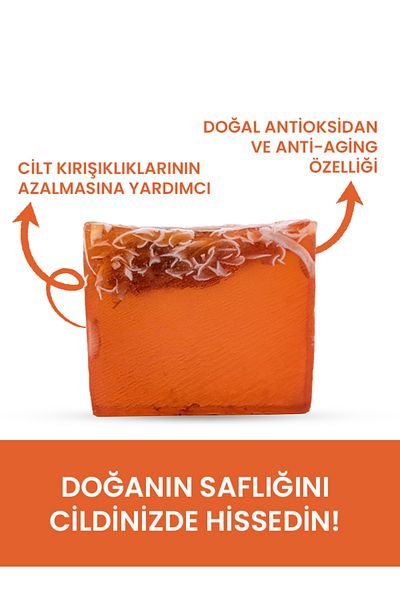 Zeynep Büyükbay Natural Pomegranate Soap - Pomegranate and Elbisezubani