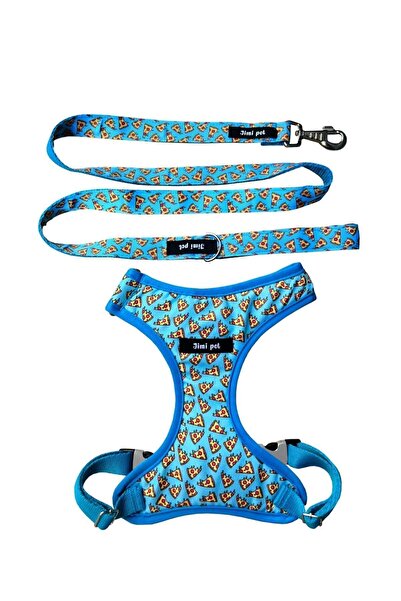 Jimi pet Air-mesh Tasma Seti Pizza Model