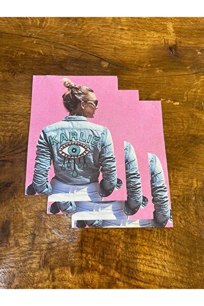 Gönülden Tasarım 21X18 CM - NAZAR Sa perlama DIZAJNIRANA ARMADIKISH APLIKACIJ...