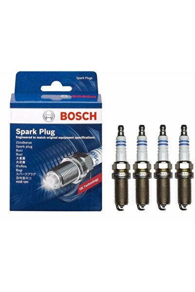 Bosch ATEŞLEME BUJİ TAKIM(4) FİAT LİNEA 2007 SONRASI 1.4 BENZİNLİ 0242135515