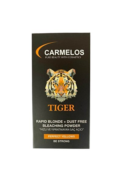 Carmelos Tiger (GRİ) Renk Toz Açıcı 100gr Ve 150ml Oksidan 30vol