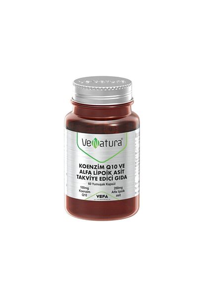 VeNatura Food Supplement with Coenzyme Q10 and Alpha Lipoic Acid
