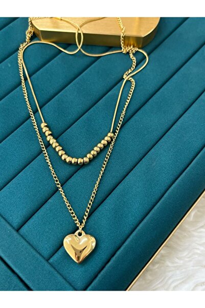 Çelik Gold Kolye 45cm
