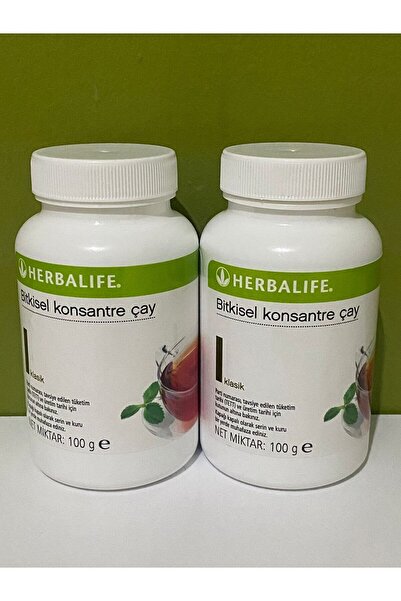 Herbalife Bitkisel Konsantre Klasik Çay 2 Li Paket Toplam 200 gr