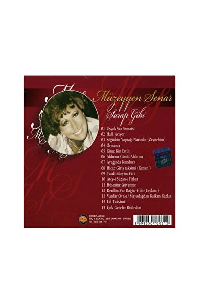 CD Müzeyyen Senar - Şarap Gibi ( )