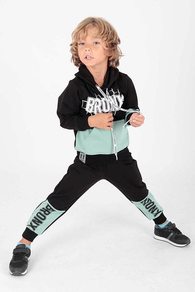 AHENGİM Σετ φόρμας Boy Bronx Printed - Ak2235