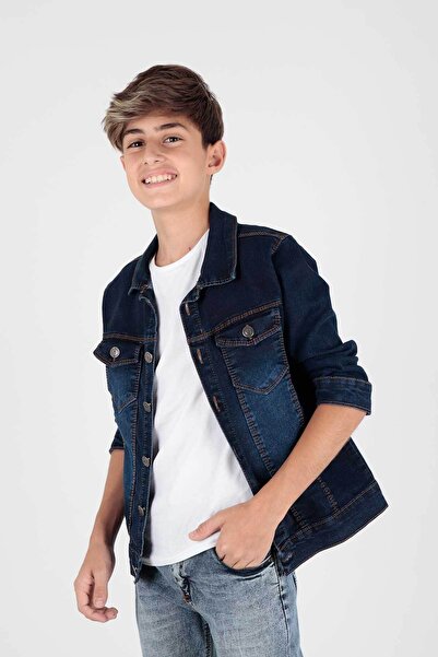 AHENGİM Boy's Jean Jacket - Casual Fashion, Ak 22145123