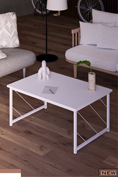 İYON LİFE MODERN SEHPA , 60x90 Metal Ayaklı Masa, Orta Sehpa , Yan Sehpa Atla...