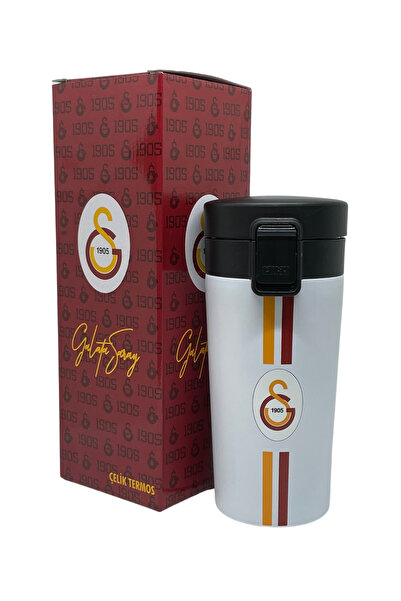 Galatasaray 400ml Licensed Stainless Steel ThermosMug- 8 Hours Hot Cold Gift Boxed