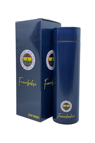 Fenerbahçe 500ml Lisanslı Çift Katlı Paslanmaz Çelik Termos 8 Saat Sıcak Soğu...