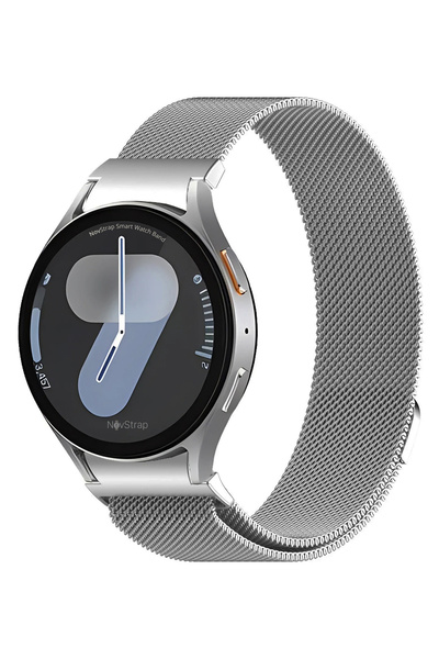 NovStrap Samsung Galaxy Watch 7 Fe 6 5 4 40-42-43-44-45-46-47 Mm Uyumlu Kordo...