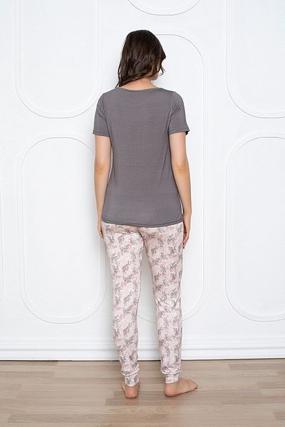 shefox Set pijama dama din vascoza - maneca scurta, de la confeo