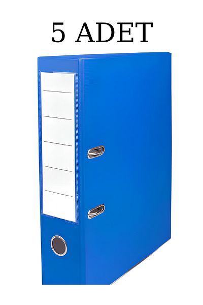 N'Pratik 5 Pieces Plastic Large Folders - Durable and Stylish File Manager