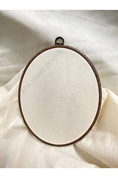 EDA HOME TEKSTİL Punch'a Uygun Ham Bez Kumaş %100 Pamuk Natural Bej (50x220 Cm)