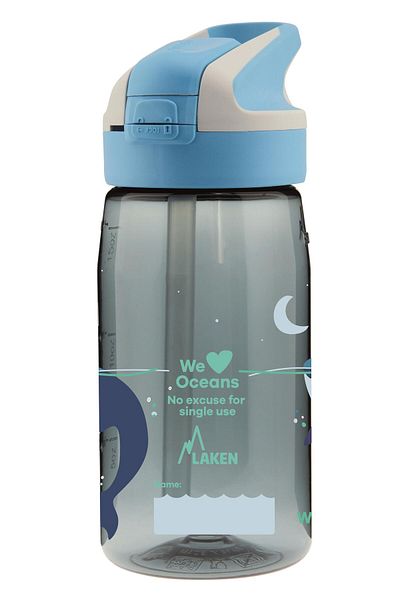 LAKEN Balena Lkgtnsb Tritan Summit Bottle - Blue, 0.45L