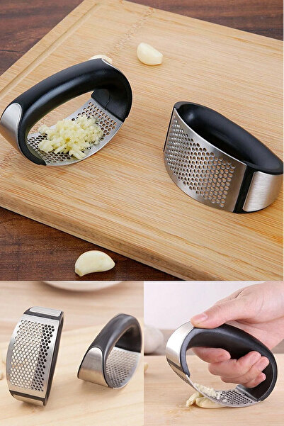 Paris Home Stainless Steel Garlic Grater - Masher, Ginger Paste and Grinder G...