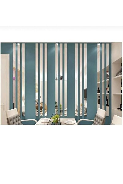 EKOSEHOME 5x100cm Gold Ayna Pleksi (5 Adet ) Yapışkanlı