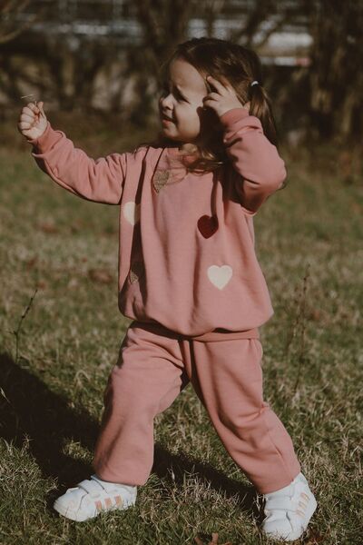 MELLS BABY Set Trening Roz Copii - Bebeluş