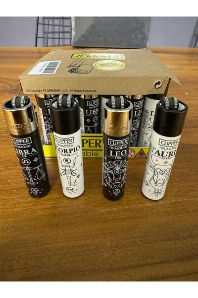 Clipper Koleksiyonculara özel yeni model seriler- 4 Lü set ÇAKMAK