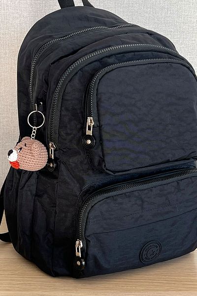 NEMO BAGS Unisex Μαύρη Σχολική και Ταξιδιωτική Τσάντα - Laptop, Sports, Αδιάβροχη 40x30x15cm