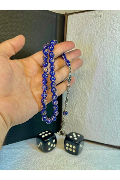 Anemore Collection مسبحة من رقائق الذهب قطع زجاج الطائرة T-24