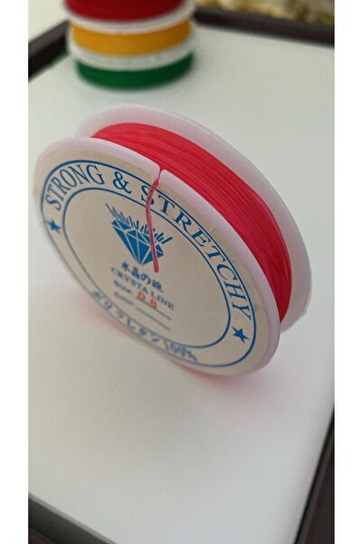 312 KONSEPT 0,8 ΜΜ ΧΡΩΜΑΤΙΚΟ ΛΑΣΤΙΧΟ ΚΑΛΩΔΙΟ 5 ΜΕΤΡΑ ΚΑΡΟΥΛΑ ΡΟΖ