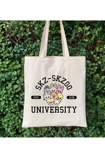 Cemira Stray Kids Skzoo Tote Bag Geantă de stofa