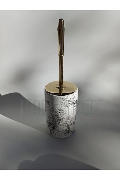 Ture Concept Black and white pattern WC toilet bathroom brush