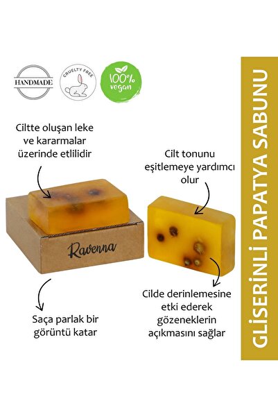 RAVENNA Doğal El Yapımı Gliserinli Papatya Sabunu