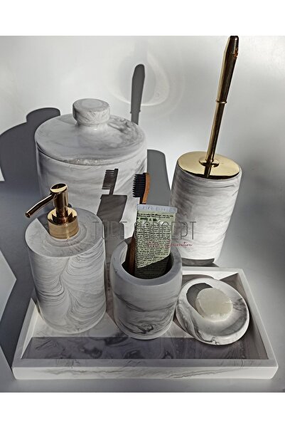 Ture Concept - Σετ μπάνιου με μαρμάρινο σχέδιο
