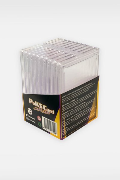 Pokscard Hard Case Hard Protective Game Card (10 Pieces) Pokemon Card - Football Player Card - Magic Etc.