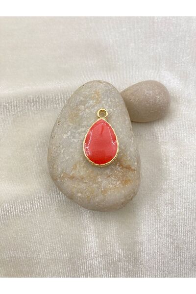 takitokaciniz Gold Kaplama Damla Kolye Ucu