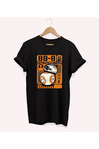 remonz Βαμβακερό μπλουζάκι με στάμπα Star Wars Oversize Crew Neck - Μεγάλο μέγεθος