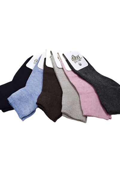 Diba Kadın 6 Adet Lambswool Yün Kışlık Patik