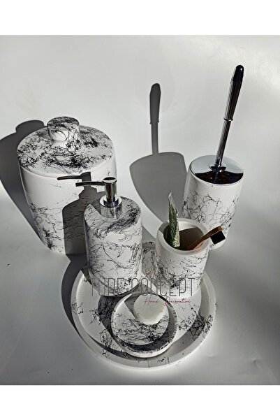 Ture Concept Σετ μπάνιου Κάδος απορριμμάτων Βούρτσα τουαλέτας Kati Sabuik Δίσκος βούρτσας τουαλέτας