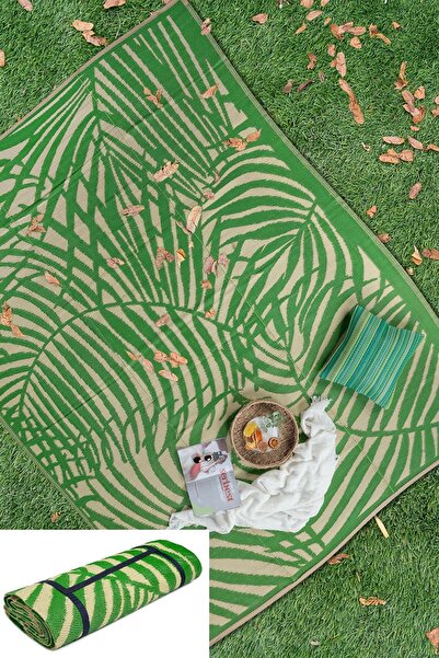 SİMEREV HALI HOME CONSEPT 240X330 12-14 Kişilik Katlanabilir Yıkanabilir Kamp...