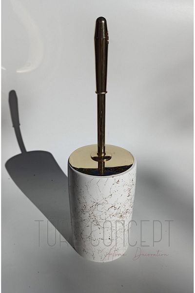 Ture Concept Gold dore detailed bathroom toilet WC brush