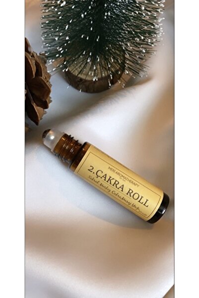 meri aromaterapi Aromaterapi Saf 2.çakra  Sakral Merkez Çakra Roll 10 ml