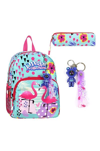 My Easy Shop Bag and Pen Set for Nursery Kindergarten - Decorated, Keychain Gift