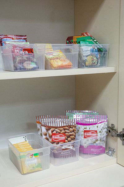 SURFACE HOME Multi-Purpose Organizer Set of 6 (transparent)
