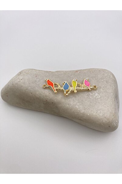 takitokaciniz Lak Kaplama Mineli Kuş Kolye Bileklik Aparatı