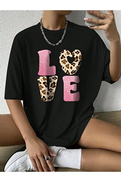 Jose Clothing Μπλουζάκι Oversize με στάμπα από οργανικό βαμβάκι