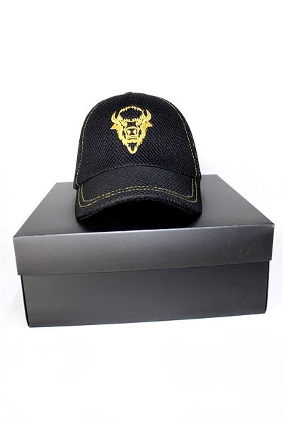 Golden Buffalo Висококачествена унисекс шапка (плетена мрежеста материя) Шапка от първи клас, дишаща мрежеста плетена материя