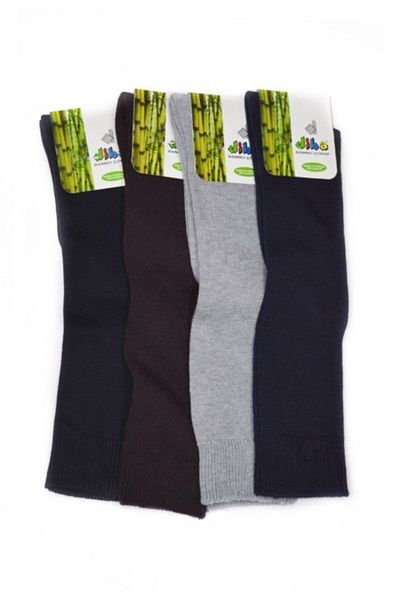 Diba 4 Pieces Thick Bamboo Winter Knee Socks