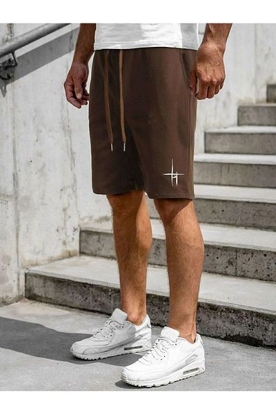 DAXİS Sportwear Company Unisex Printed Shorts
